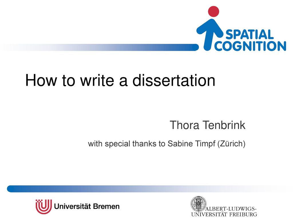 how to do a dissertation presentation